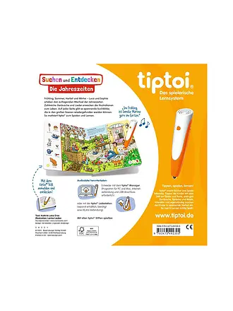 RAVENSBURGER | TIPTOI Suchen und Entdecken - Die Jahreszeiten | 